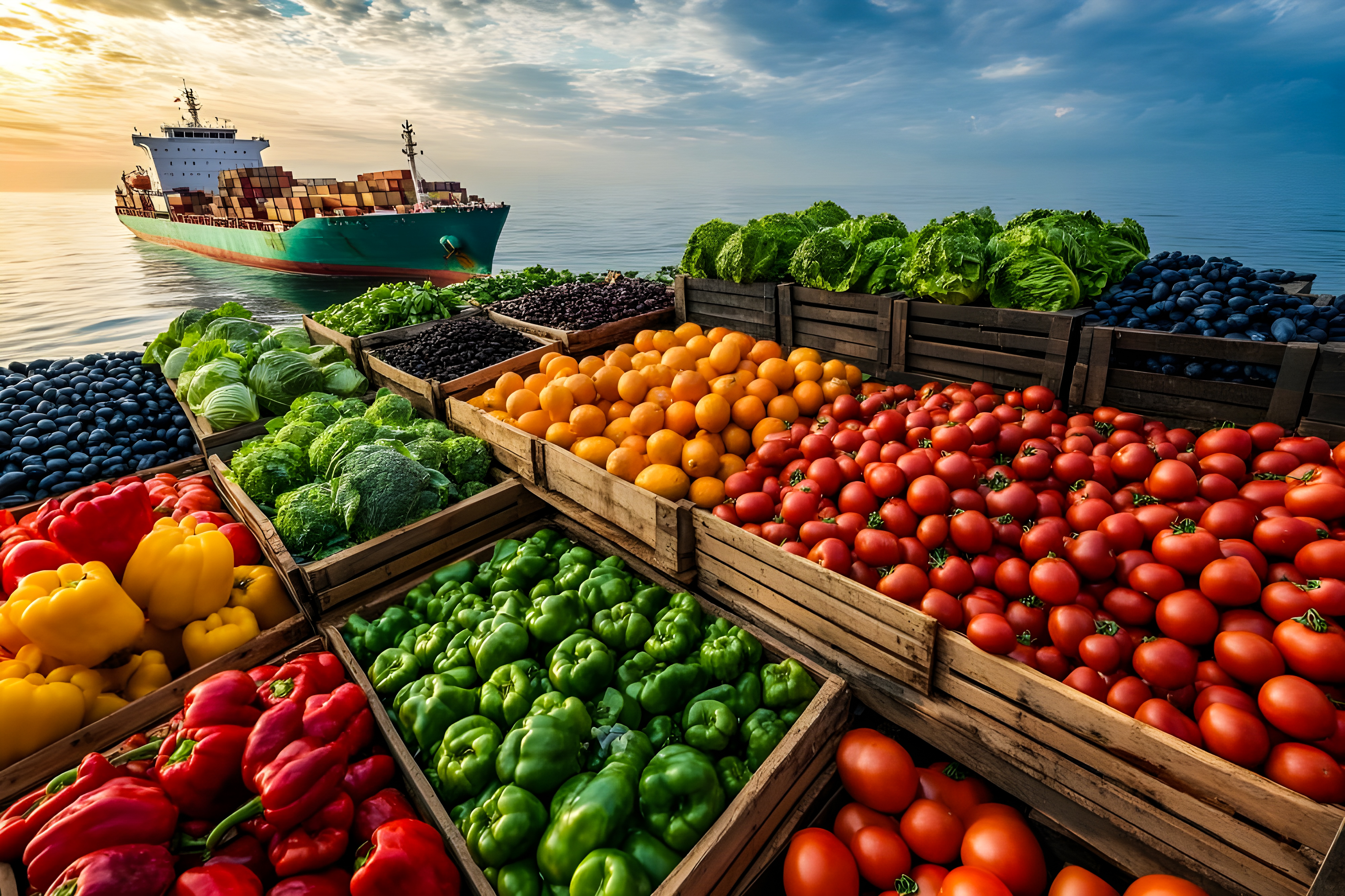 Global food distribution