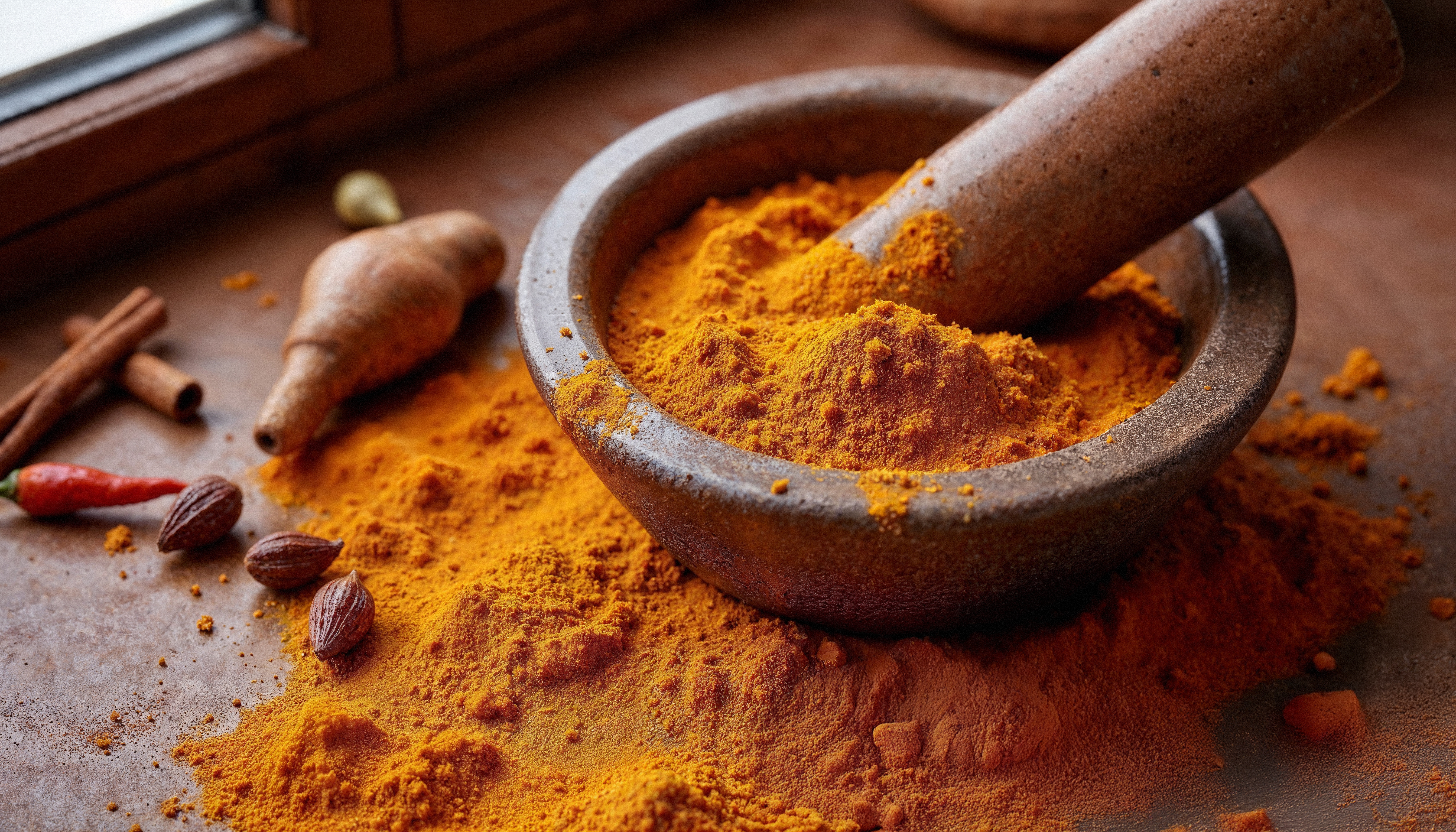Turmeric extraction process